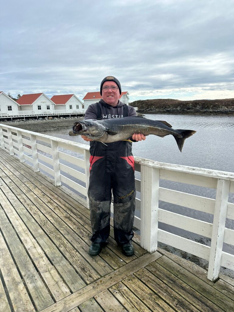 Wyprawa na dorsza w Norwegii - czarniak