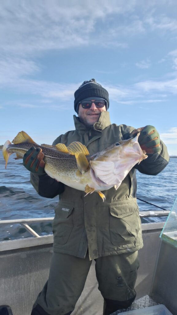 Wyprawa na dorsza w Norwegii - połów