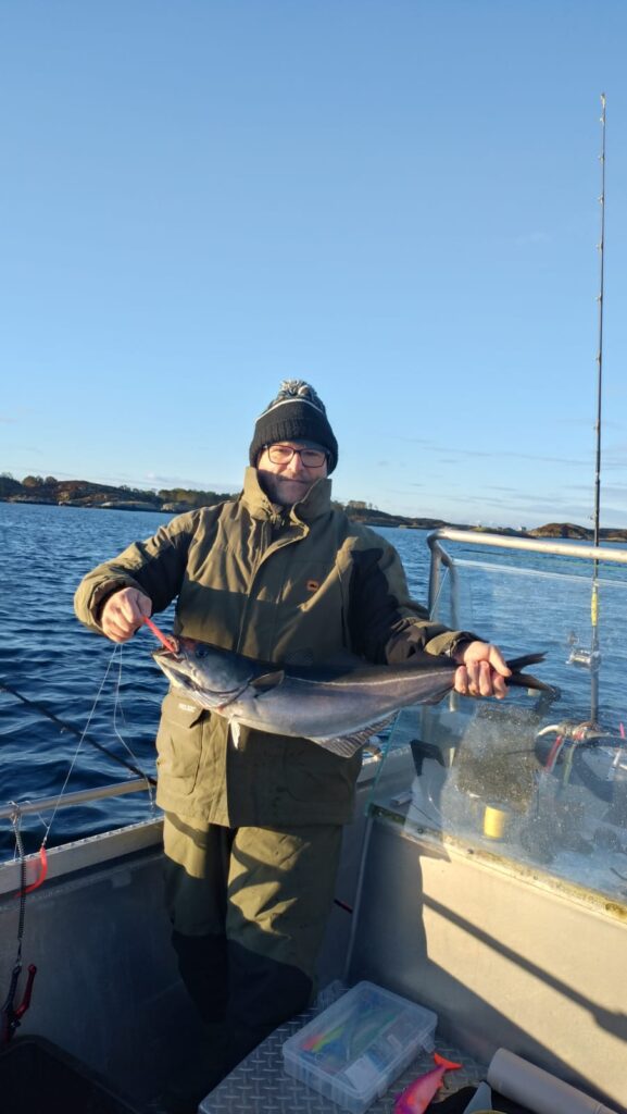 Wyprawa na dorsza w Norwegii - czarniak